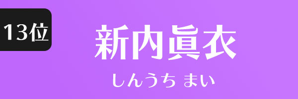 新内眞衣
