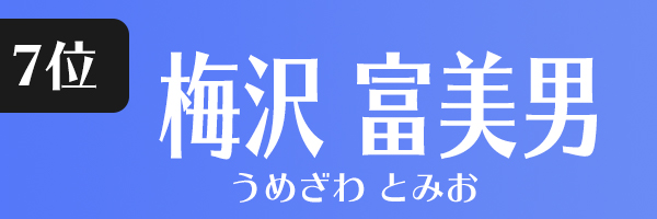 梅沢富美男