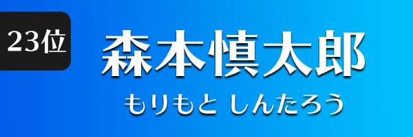 森本慎太郎