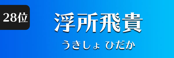 浮所飛貴