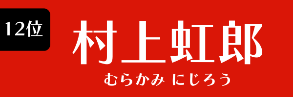 12位：村上虹郎